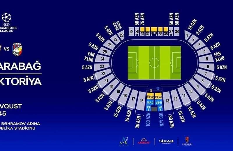 “Qarabağ”ın oyununa ilk gündə 15 min bilet satıldı!