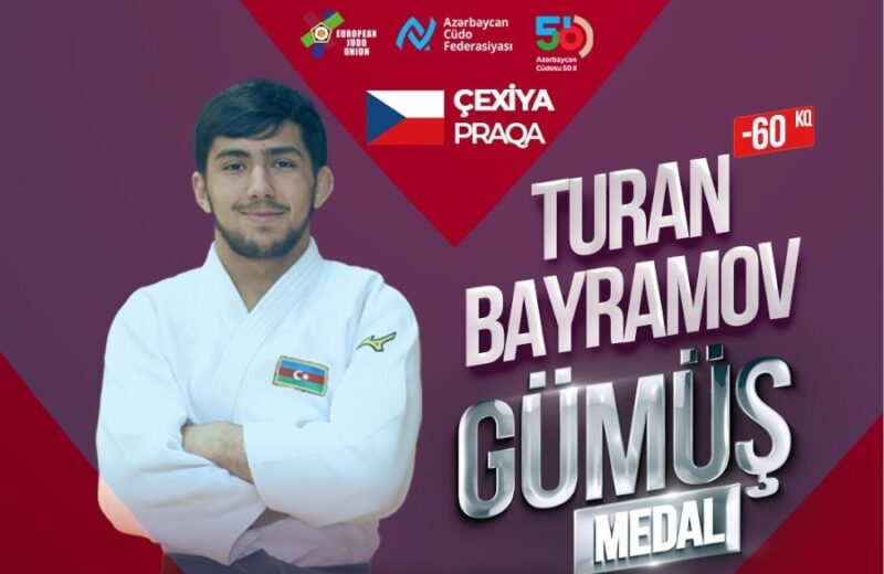 Turan Bayramov Avropa çempionatında ikinci oldu
