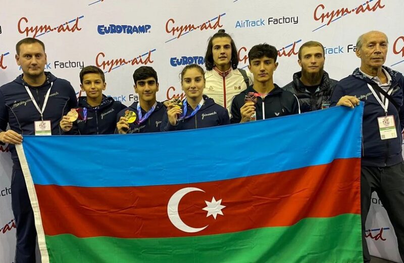Azərbaycan gimnastlarından 4 medal