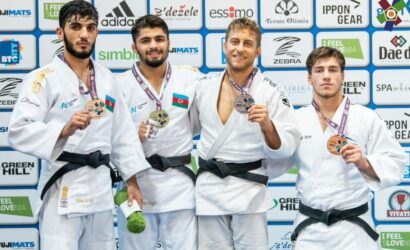 Avropa Kuboku: Azərbaycan cüdoçularından ilk gündə 6 medal