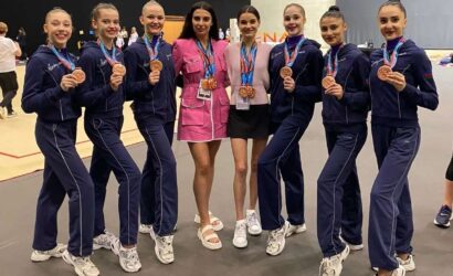 Azərbaycan gimnastları Pamplonada bürünc medal qazandılar
