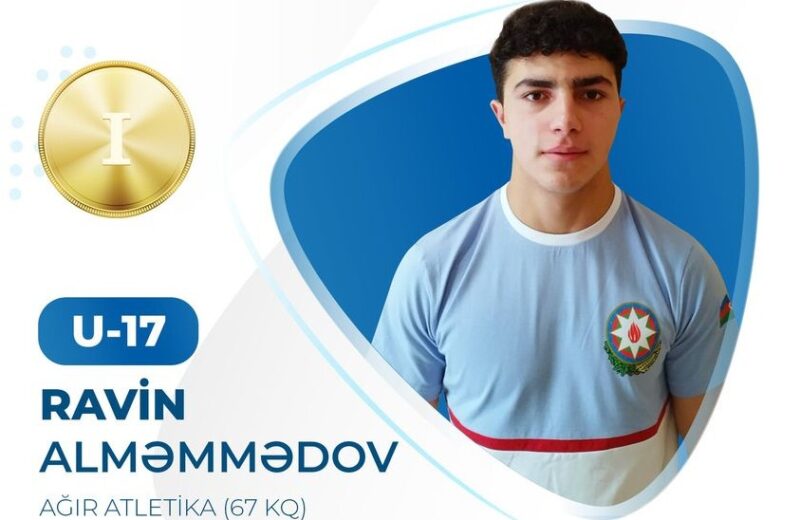Alməmmədov yeni rekordla Avropa çempionu oldu