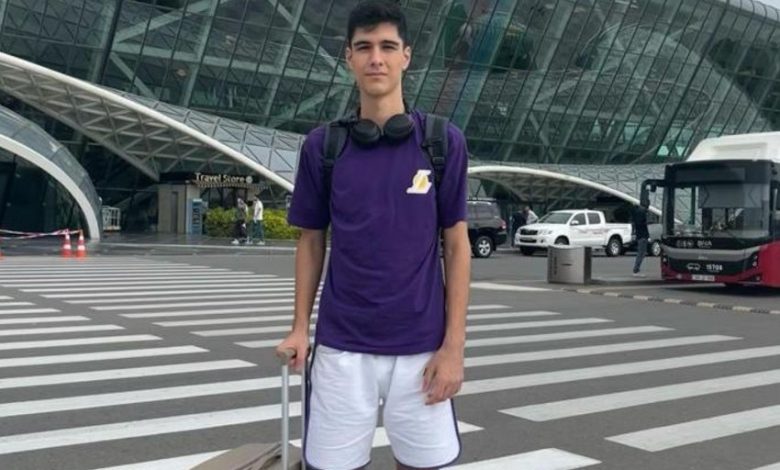 Azərbaycanlı basketbolçu ABŞ-a yola düşdü