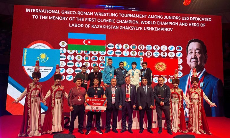 Güləşçilərimiz Qazaxıstandakı turnirdə 10 medal qazandı